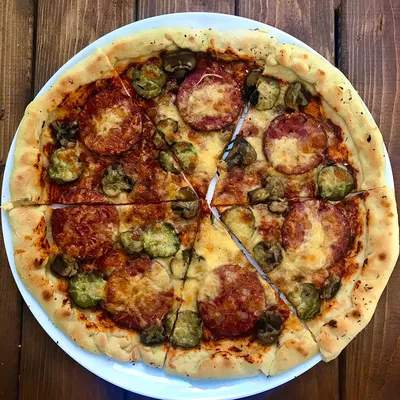 Пицца с салями | Рецепты | Дзен