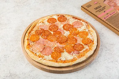 Вкусный Рецепт: Пицца с колбасой и сыром