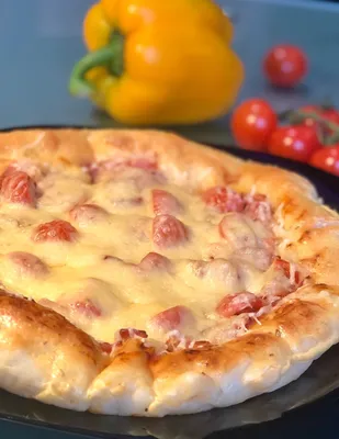 Пицца с сырным бортиком - рецепт автора Юлия Егорова