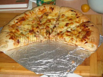 Домашняя пицца с сырным бортиком!: Мастер-Классы в журнале Ярмарки Мастеров