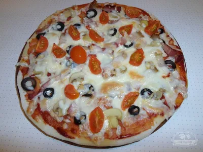Пицца с салями: рецепт с фото