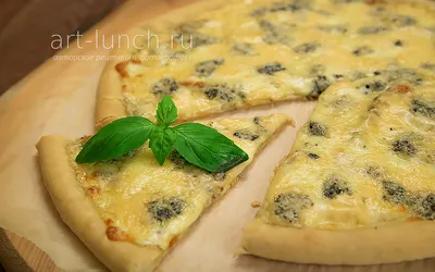 Белая пицца | Рецепт | Рецепты приготовления, Пицца, Приятного аппетита