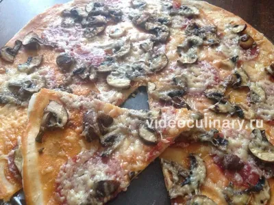 Пицца в микроволновой печи – пошаговый рецепт приготовления с фото