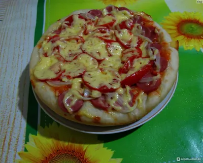 Заливная пицца на кефире в духовке рецепт с фото пошагово - 1000.menu