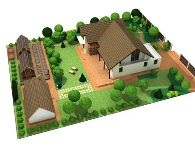 Планировка участка 15 соток с загородным домом: зонирование и этапы работ |  ВКонтакте