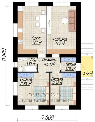 Проекты домов и коттеджей 10 на 13 (10х13) - цены, планировки, чертежи, фото
