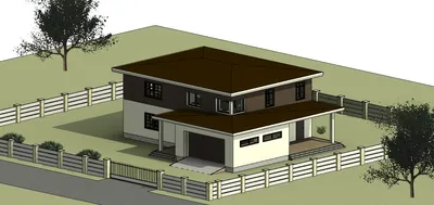 Проект двухэтажного дома 180 кв.м - Q14 | Qproject