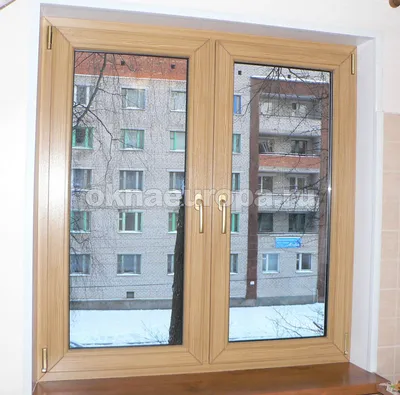 Коричневые пластиковые окна купить в Москве | Цены на окна ПВХ коричневого  цвета от производителя с установкой
