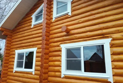 Пластиковые окна пвх в деревянном доме, обсада и окосячка | стоимость в  Новокузнецке