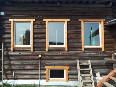 Как установить пластиковое окно в деревянном доме - «Окна ВаБене»