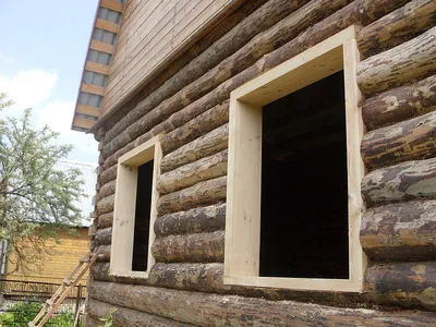 Окна в старый деревянный дом - замена и установка