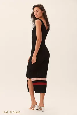 Вечернее черного цвета платье Andrea купить в СПб – интернет-магазин Бурлеск