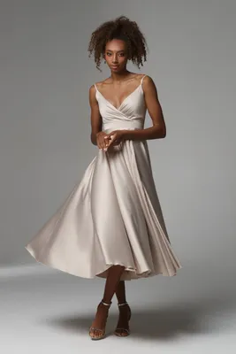 Платье мини с глубоким декольте Форли лаванда — Купить в интернет-магазине  женской одежды Malina Bonita