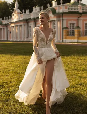 Женское Элегантное платье с открытыми плечами и декольте купить в онлайн  магазине - Unimarket