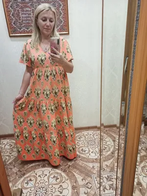 Двухцветное платье с ярусами — Krisna