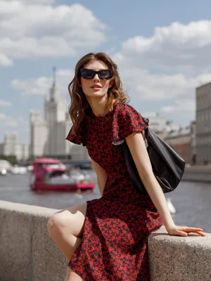 Платье-футляр, Маки - описание, цена, фото. | Купить в Москве.