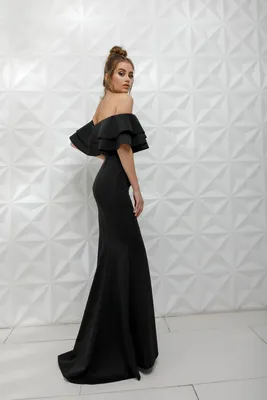 Вечернее длинное платье, бирюза с мерцанием - купить в Москве ◈ цена в  интернет-магазине «L'Marka»