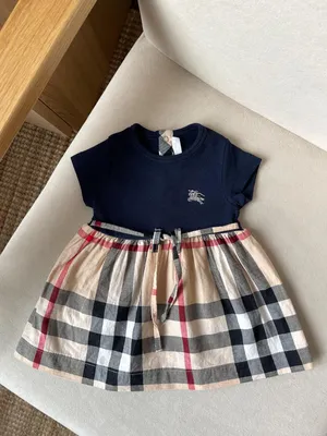 Burberry Kids \"комплект Из платья, Блумеров и Пинеток в клетку\" - Farfetch