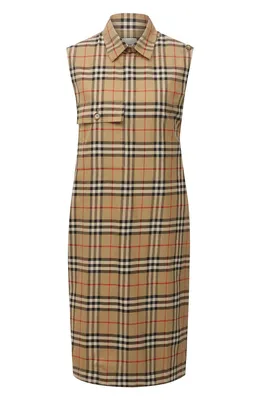 Хлопковое платье Vintage Check Burberry для детей - купить за 147150 тг. в  официальном интернет-магазине Viled, арт. 8068451.A7028_14Y_232