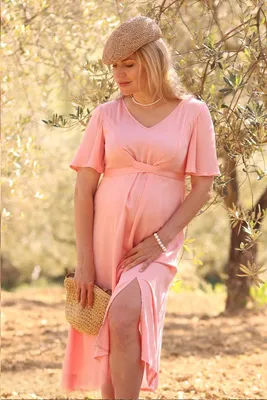 Одежда для кормящих мам :: Платья :: *Платье \"Парижанка\" для беременных и  кормления, голубой Париж