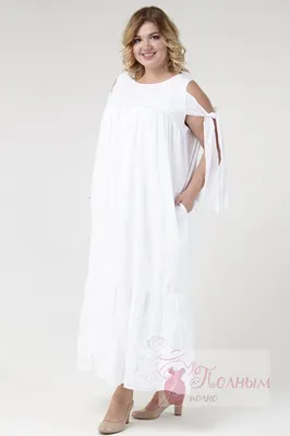 Платье из батиста с вышивкой - купить в интернет-магазине женской одежды  Natali Bolgar