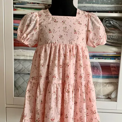 Купить Легкое Платье Свободного Кроя из Батиста Розовое S-3XL по приятной  цене в Украине
