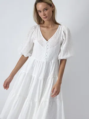 Платья из хлопка больших размеров для полных женщин – купить в  интернет-магазине «L'Marka»