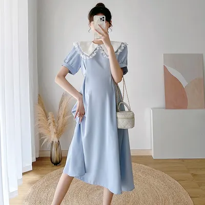 Белое платье с круглым воротником (ID#533179730), цена: 280 ₴, купить на  Prom.ua