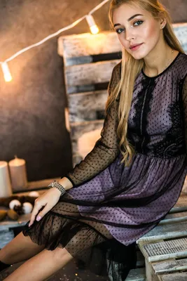 Купить платье с сеткой недорого в интернет магазине «Аржен», Украина