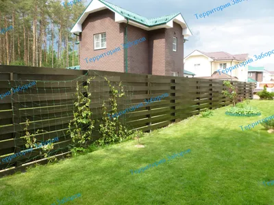 Плетеный забор из деревянных досок под ключ в Москве по цене 2 150 руб. п/м