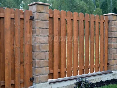 Деревянный забор Томск забор из дерева цена | ЗМ 70