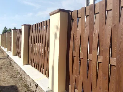 Забор плетенка из доски - плетеный забор под ключ, цена в Подольске