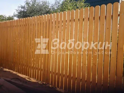 Купить деревянный забор плетенка из доски по низкой цене в Москве - Good  Zabor