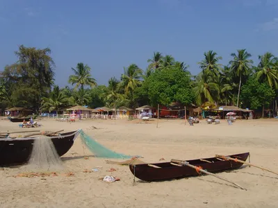 India Goa Beach Huts On Agonda Beach High-Res Stock Photo - Getty Images