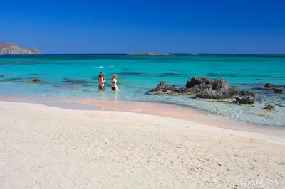 Элафониси - всемирно-известный пляж на Крите с розовым песком - Сайт о Крите