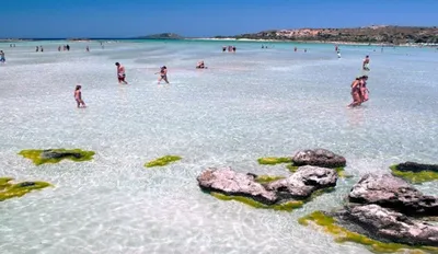 Райский уголок для отпуска – пляж Элафониси на Крите | На пляже | Discover  Greece
