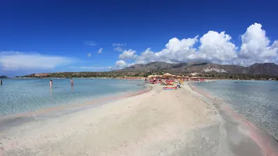 Пляж Элафониси: остров с розовым песком. Удивительный пляж в юго-западной  части Крита. | Bookingcrete.eu