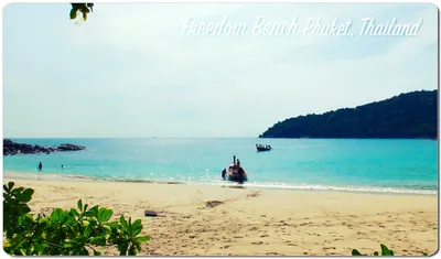 Freedom Beach, Phuket, Thailand Stock Image - Image of heat, relaxation:  67342051