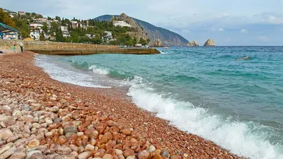 Пляжи Гурзуфа. Крым