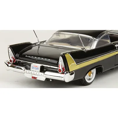 Vehicles - Plymouth Fury Sport 1958, CARS_3040. 3D stl model for CNC