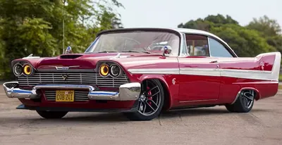 Modernized 1958 Plymouth Fury Brings “Christine” Back to Life With Hellcat  DNA - autoevolution