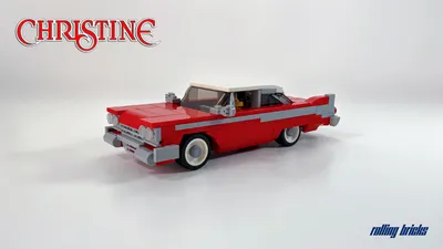 1958 Plymouth Fury Red with White Top (Daytime Version) Christine (1983)  Movie Pop Culture Series 1/64 Diecast Model Car by Johnny Lightning -  Walmart.com
