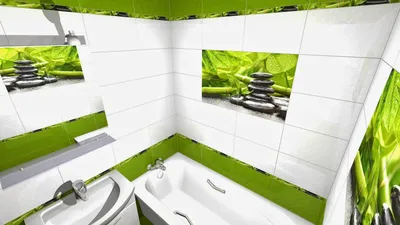 Салатовая плитка для ванной (69 фото) - фото - картинки и рисунки: скачать  бесплатно