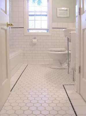 Плитка для маленькой ванной комнаты – как выбрать / Интерьерные штучки