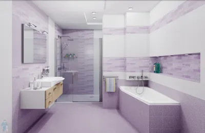 Плитка для ванной Cerrol Porto Orchid Lila по низким ценам в Москве в  интернет-магазине | Плитка Плюс