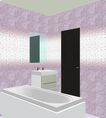 Бордюр Listelo Tentacion Lila 5x50 - Halcon Ceramicas - в Спб от  Ларакерамика