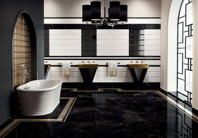 Diamond 🏆 Luc Bianco Boiserie 9 25x75 декор от Gardenia Orchidea купить  керамическую плитку и керамогранит в Москве в магазине 3Дплитка