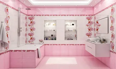 Поставки керамической плитки для отделки ванной комнаты, кухни и подсобных  помещений в гостинице Красногорского района Московской области