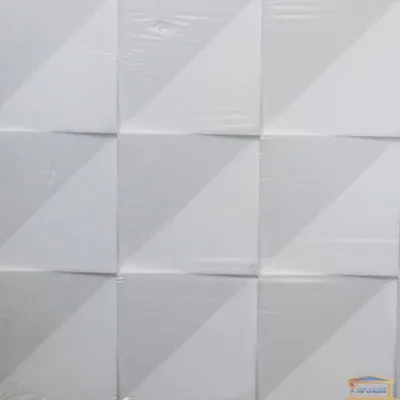 17095561 Плитка потолочная бесшовная полистирол белая Формат Ренессанс 50 x  50 см 2 м²