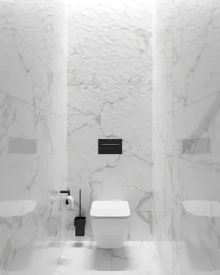 Удобная отделка ванной комнаты керамической плиткой